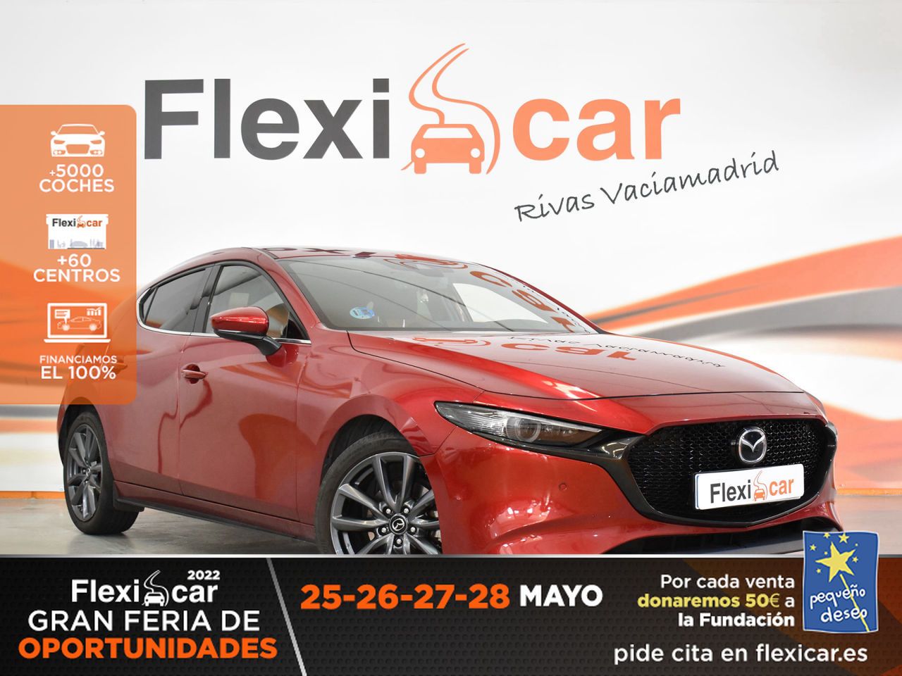 Mazda 3 ocasión segunda mano 2019 Gasolina por 23.490€ en Huelva