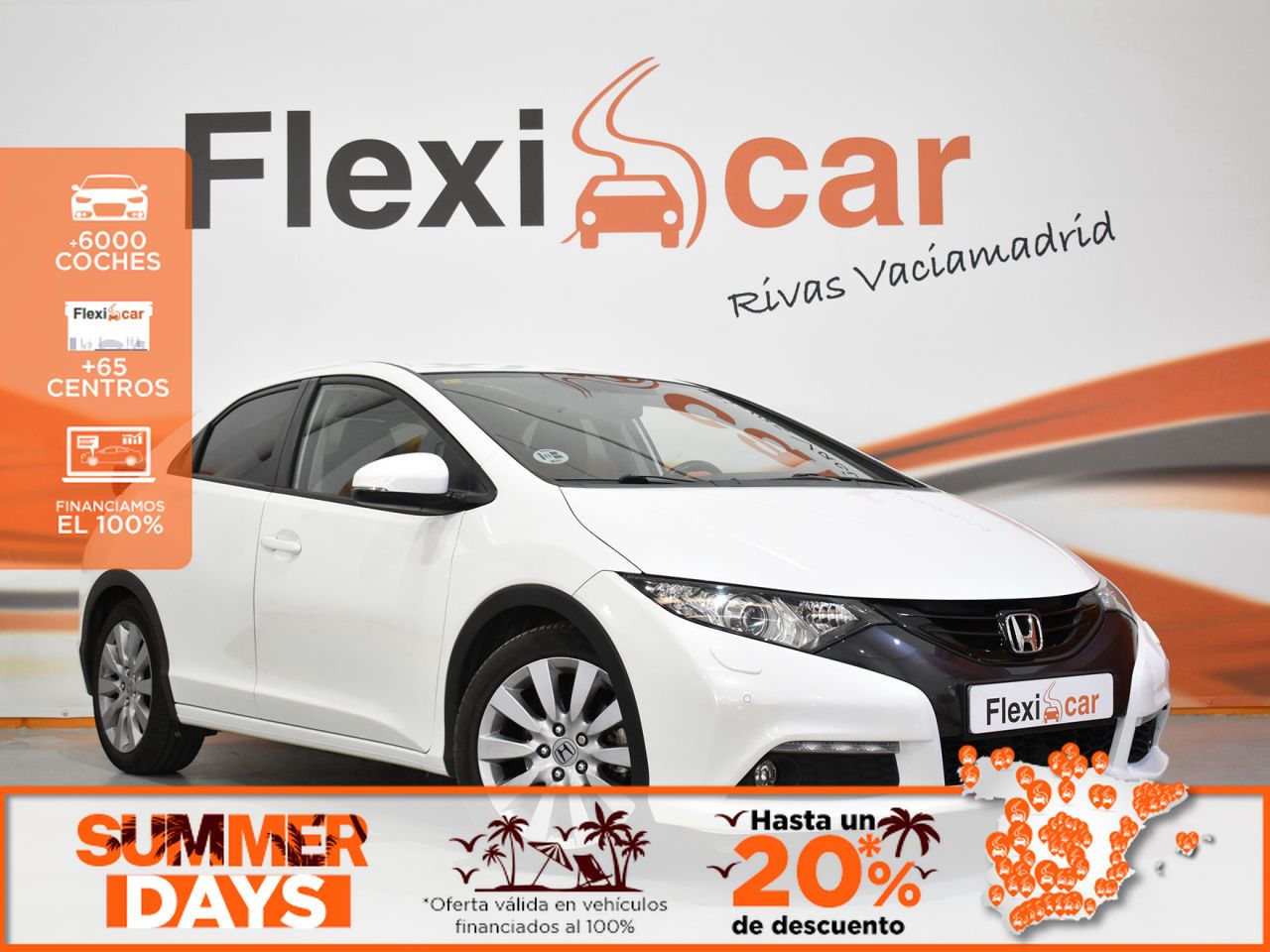 Honda Civic ocasión segunda mano 2013 Diésel por 12.490€ en Huelva