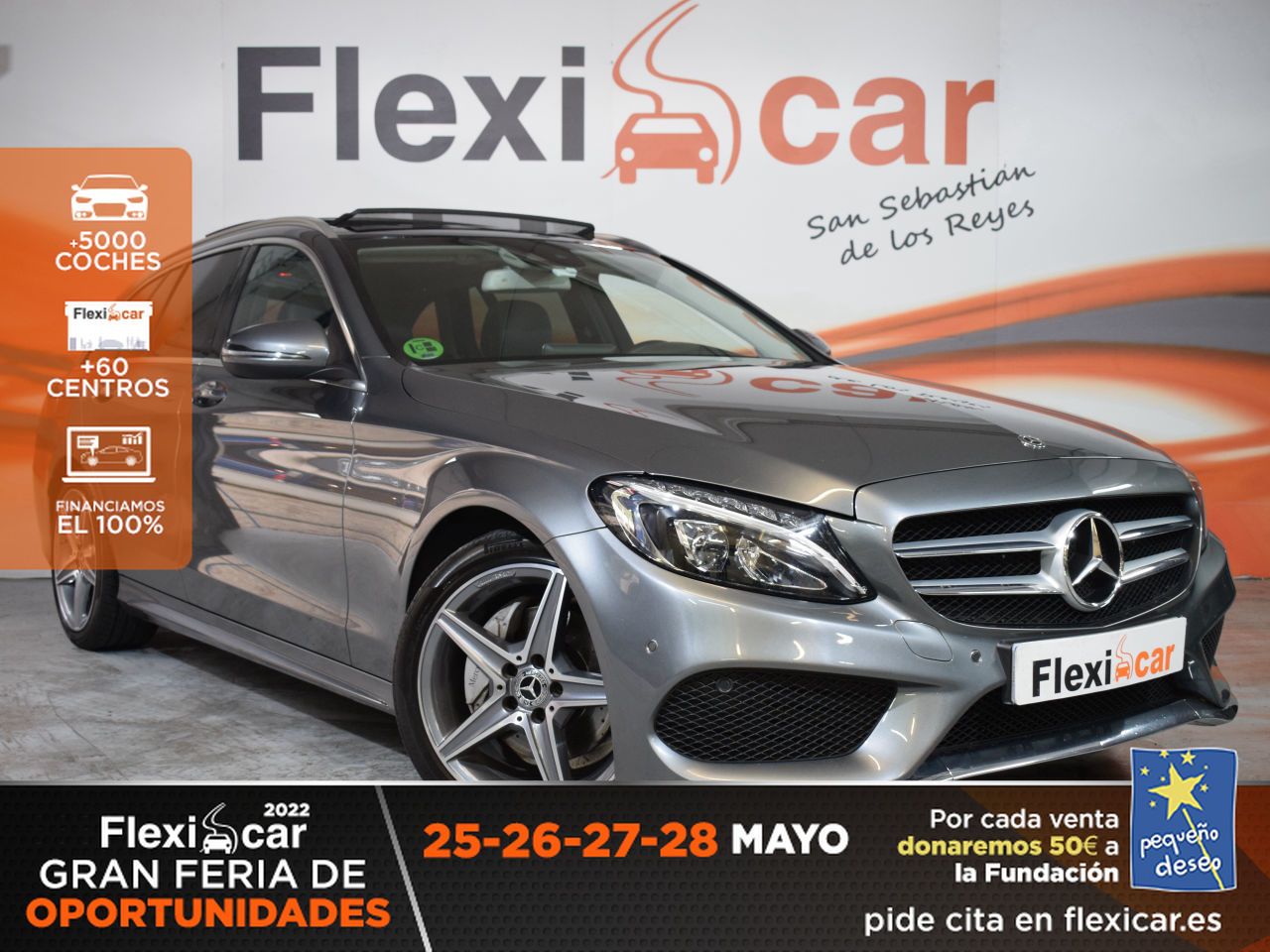 Mercedes Benz Clase C ocasión segunda mano 2018 Diésel por 33.990€ en Madrid