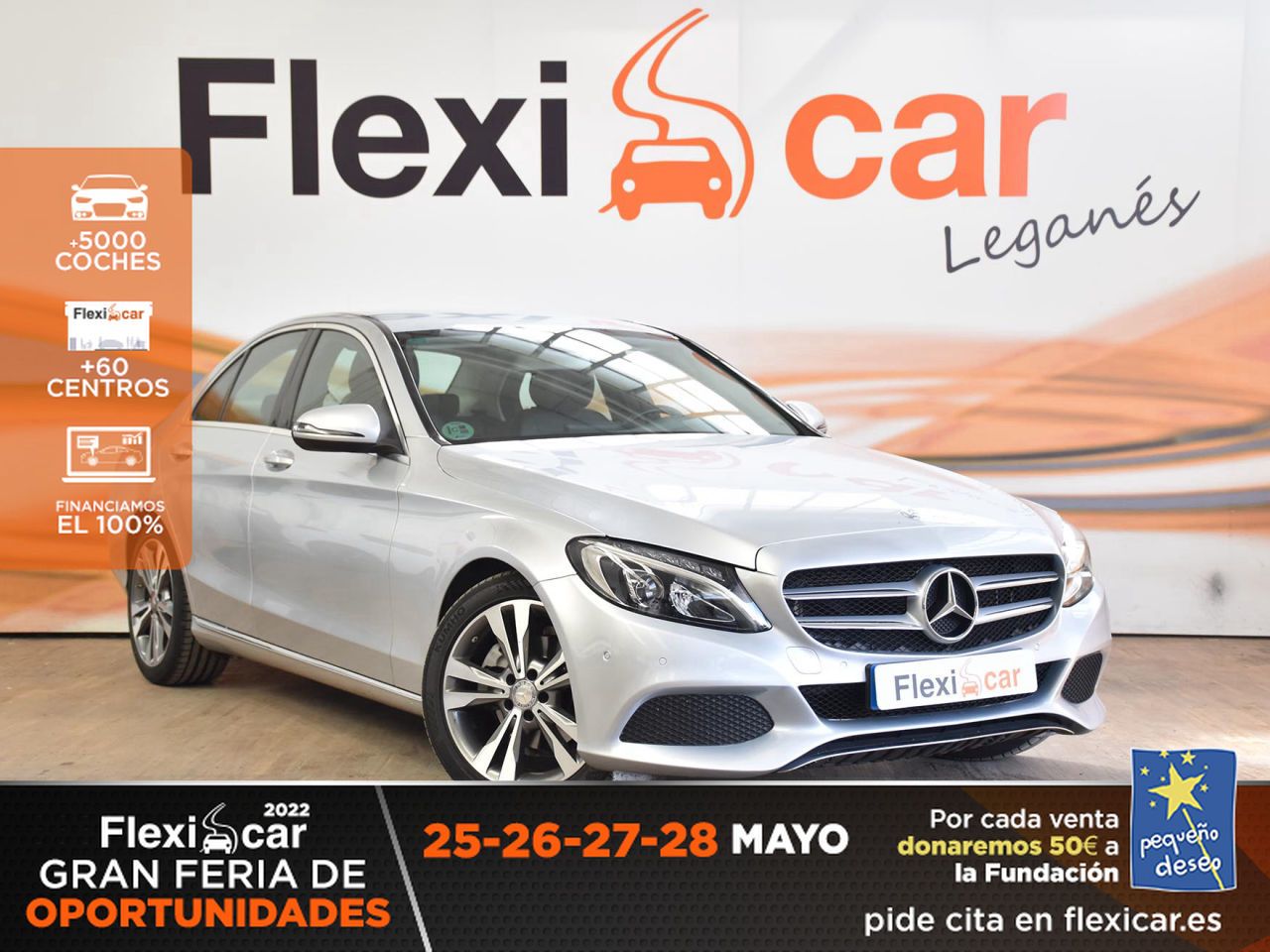 Mercedes Benz Clase C ocasión segunda mano 2016 Diésel por 23.490€ en Madrid