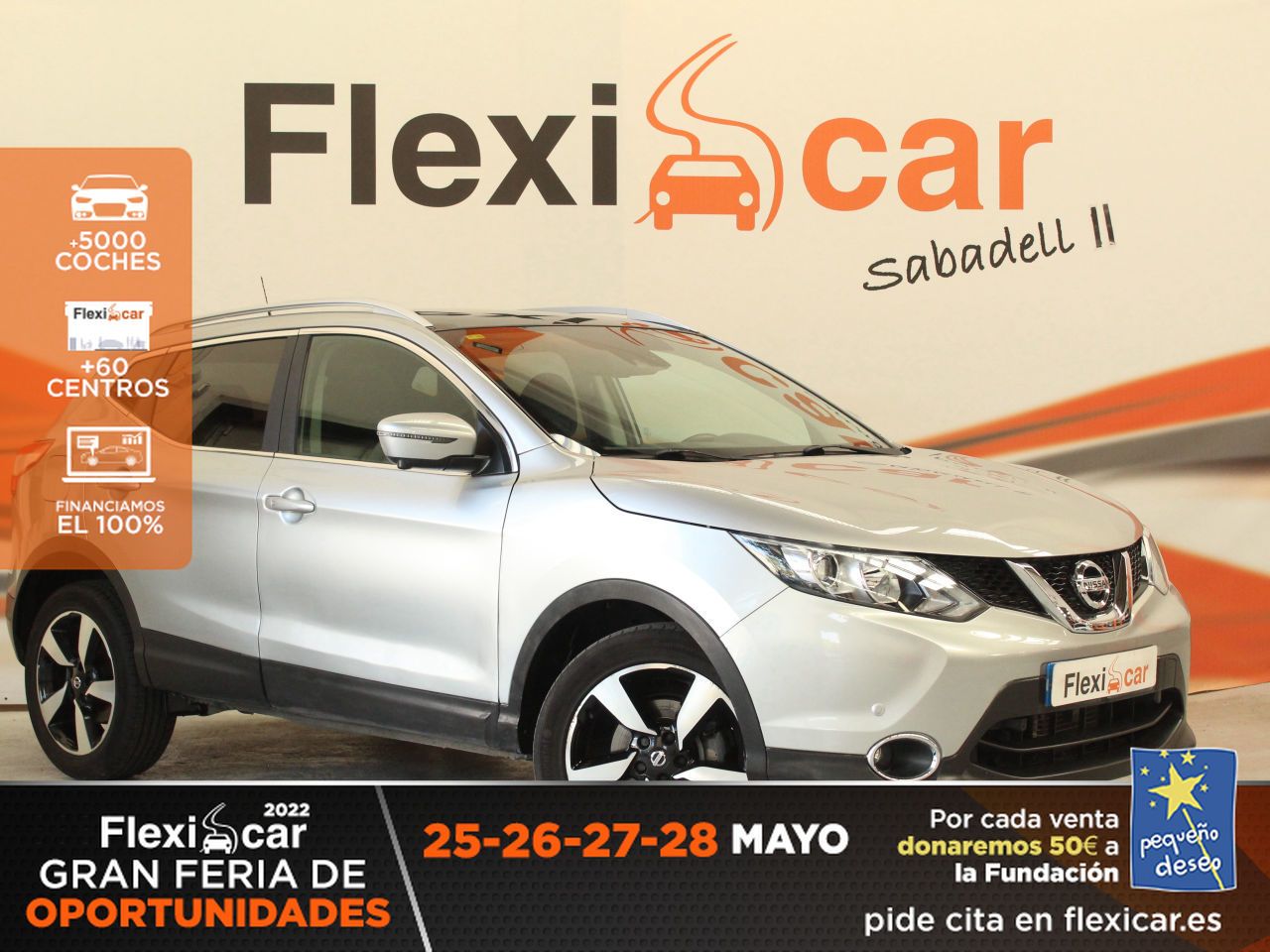 Nissan Qashqai ocasión segunda mano 2017 Gasolina por 19.490€ en Barcelona
