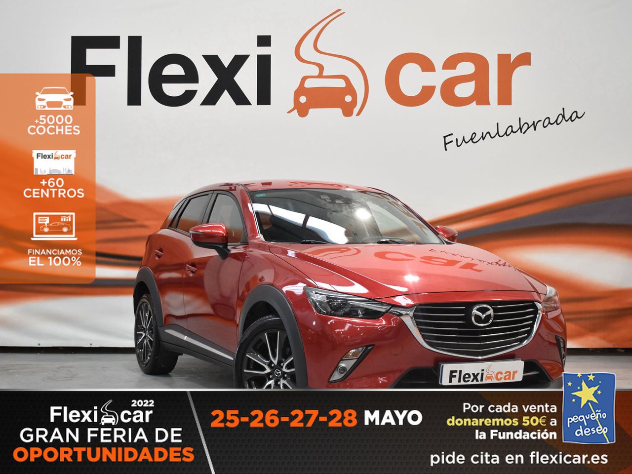 Mazda CX-3 ocasión segunda mano 2016 Diésel por 16.490€ en Madrid