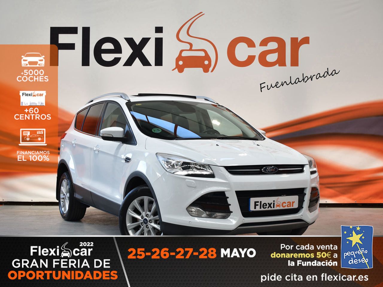 Ford Kuga ocasión segunda mano 2015 Diésel por 19.490€ en Madrid