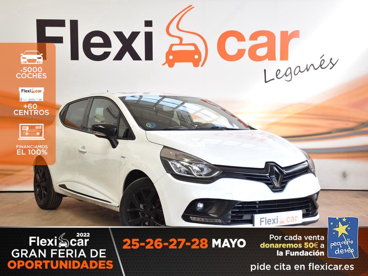Renault Clio ocasión segunda mano 2018 Gasolina por 13.490€ en Madrid