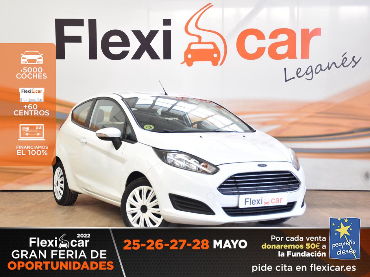 Ford Fiesta ocasión segunda mano 2014 Diésel por 7.990€ en Madrid