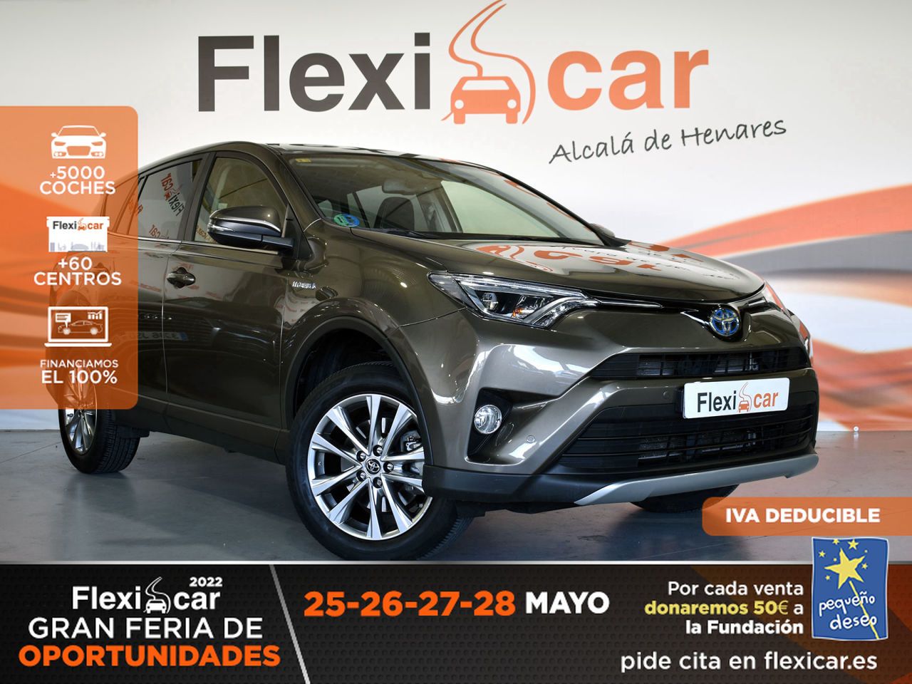 Toyota Rav4 ocasión segunda mano 2017 Híbrido por 24.490€ en Madrid