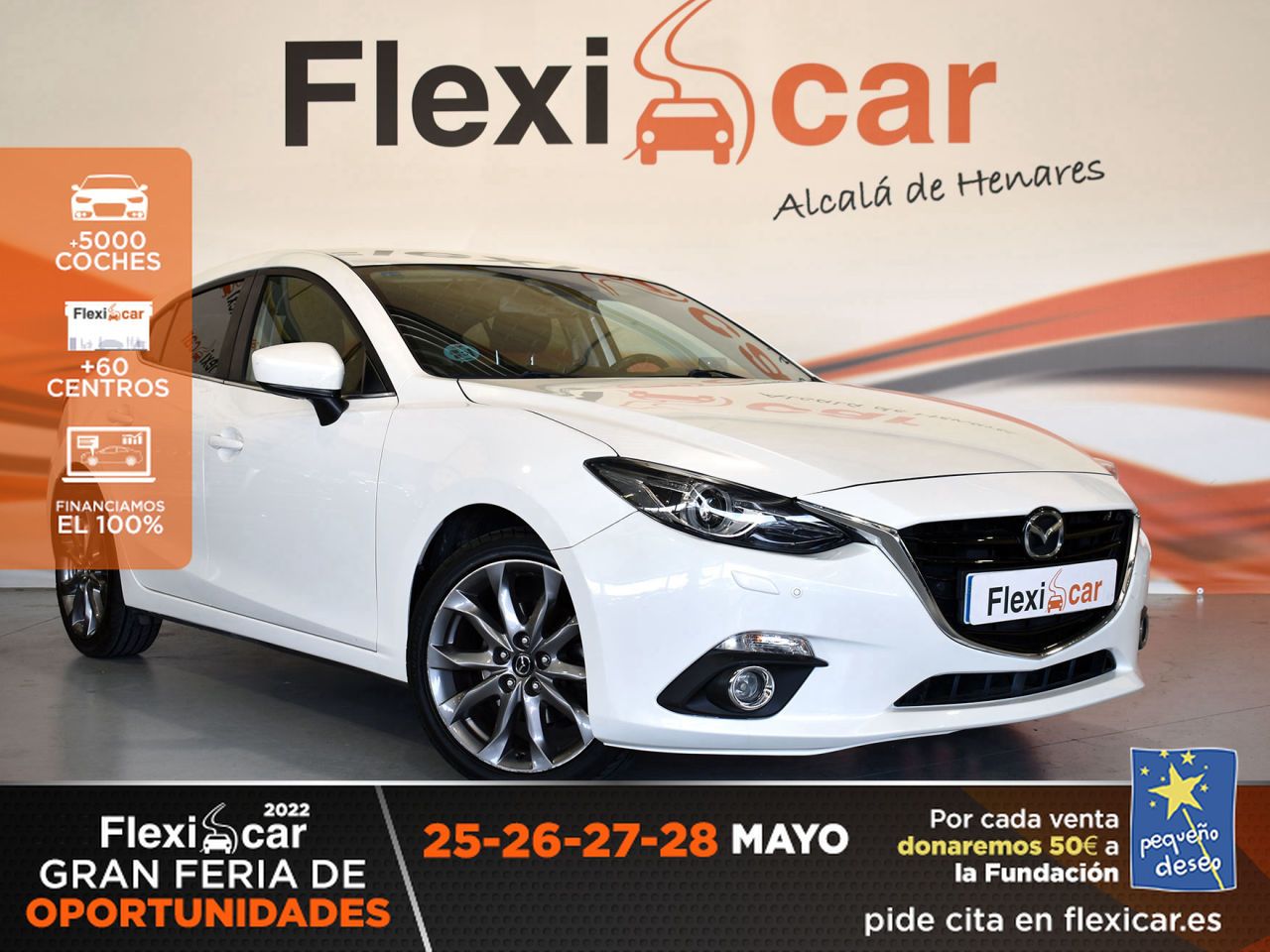 Mazda 3 ocasión segunda mano 2016 Gasolina por 15.490€ en Madrid