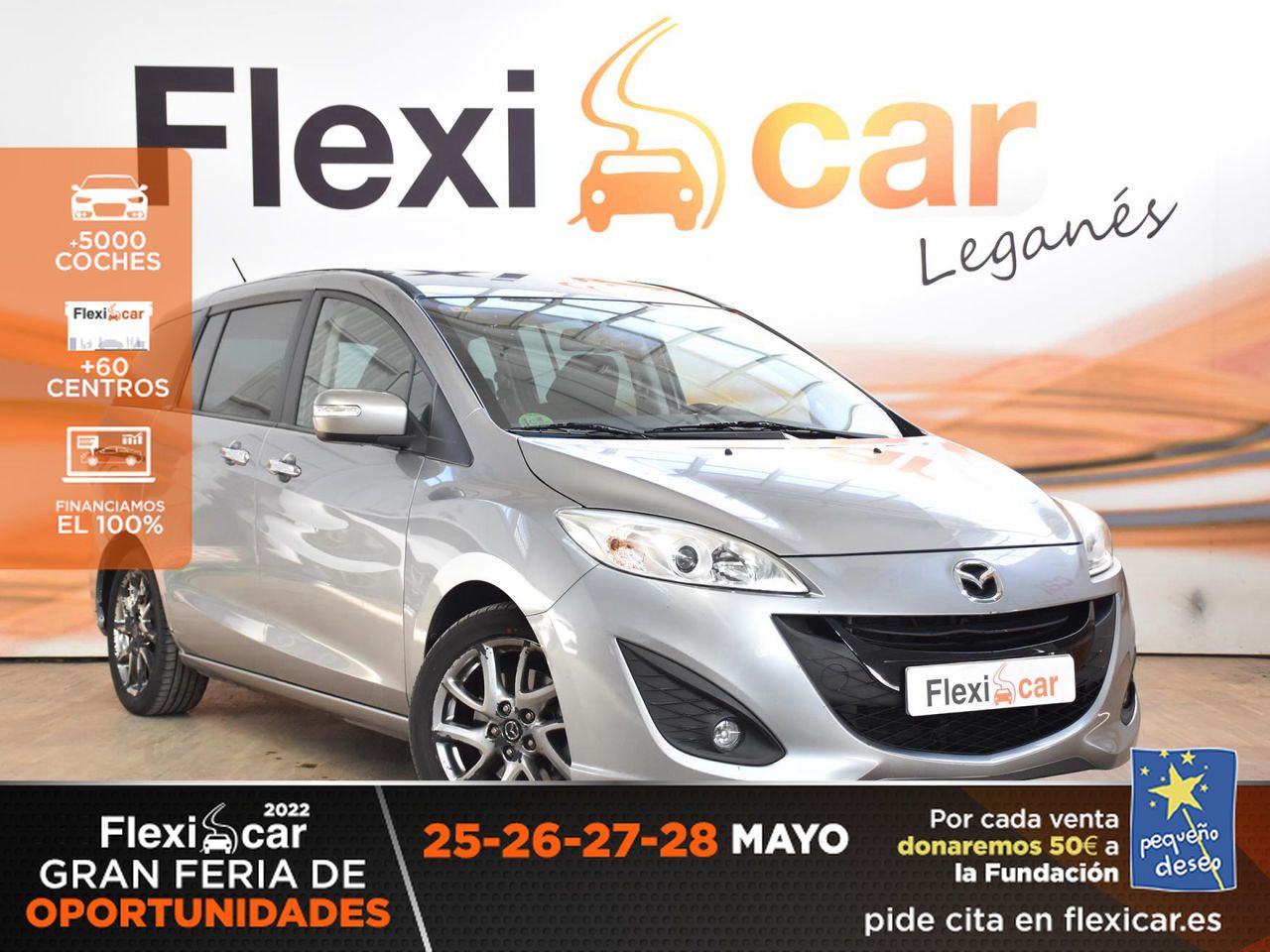Mazda 5 ocasión segunda mano 2015 Gasolina por 14.490€ en Madrid