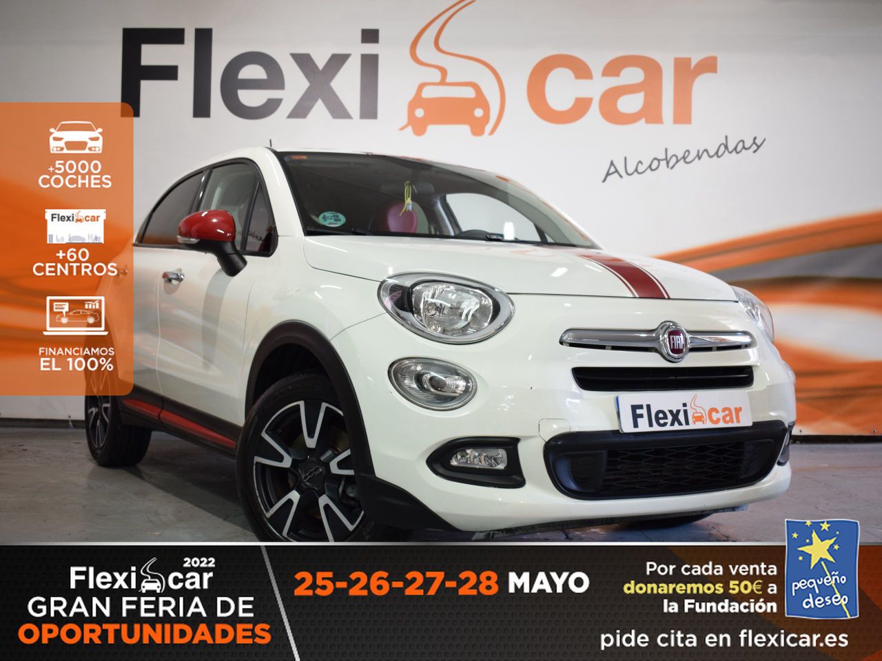 Fiat 500X ocasión segunda mano 2016 Diésel por 14.490€ en Madrid