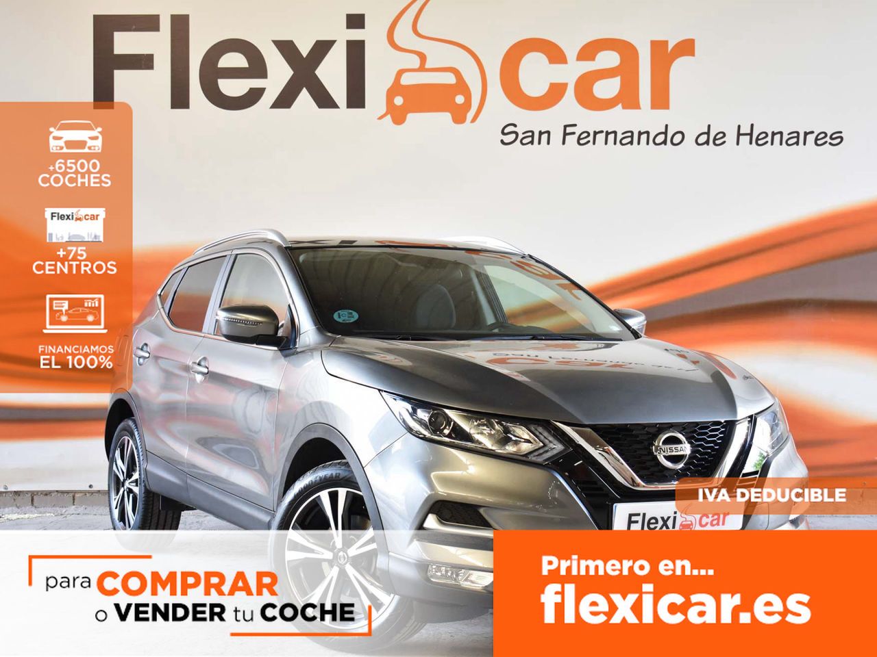 Nissan Qashqai ocasión segunda mano 2021 Gasolina por 24.490€ en Madrid