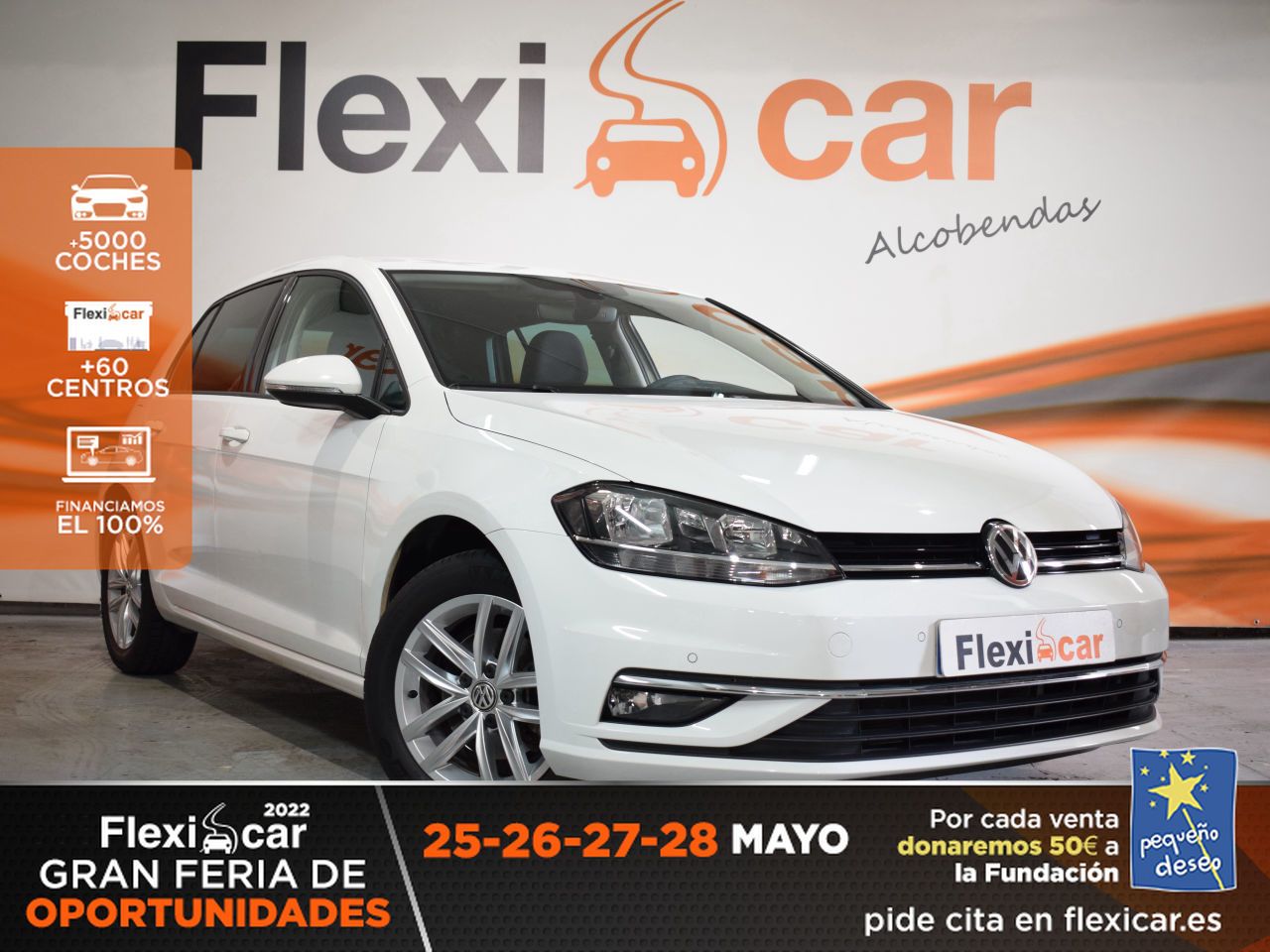 Volkswagen Golf ocasión segunda mano 2018 Gasolina por 21.990€ en Madrid