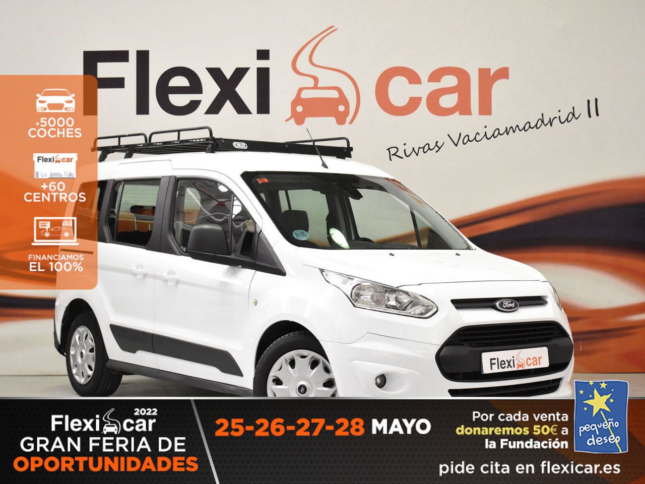 Ford Tourneo Connect ocasión segunda mano 2015 Diésel por 12.490€ en Huelva