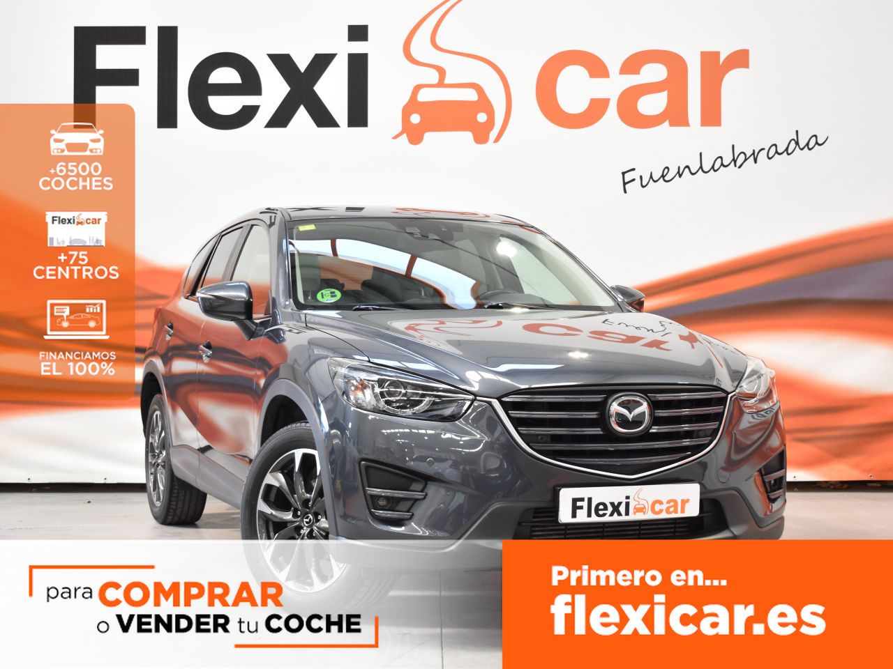 Mazda CX-5 ocasión segunda mano 2015 Diésel por 23.490€ en Madrid