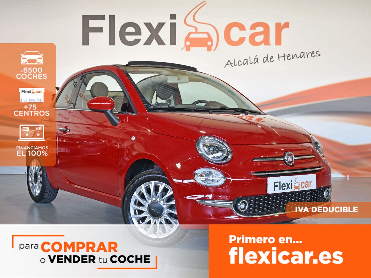 Fiat 500C ocasión segunda mano 2018 Gasolina por 14.990€ en Madrid