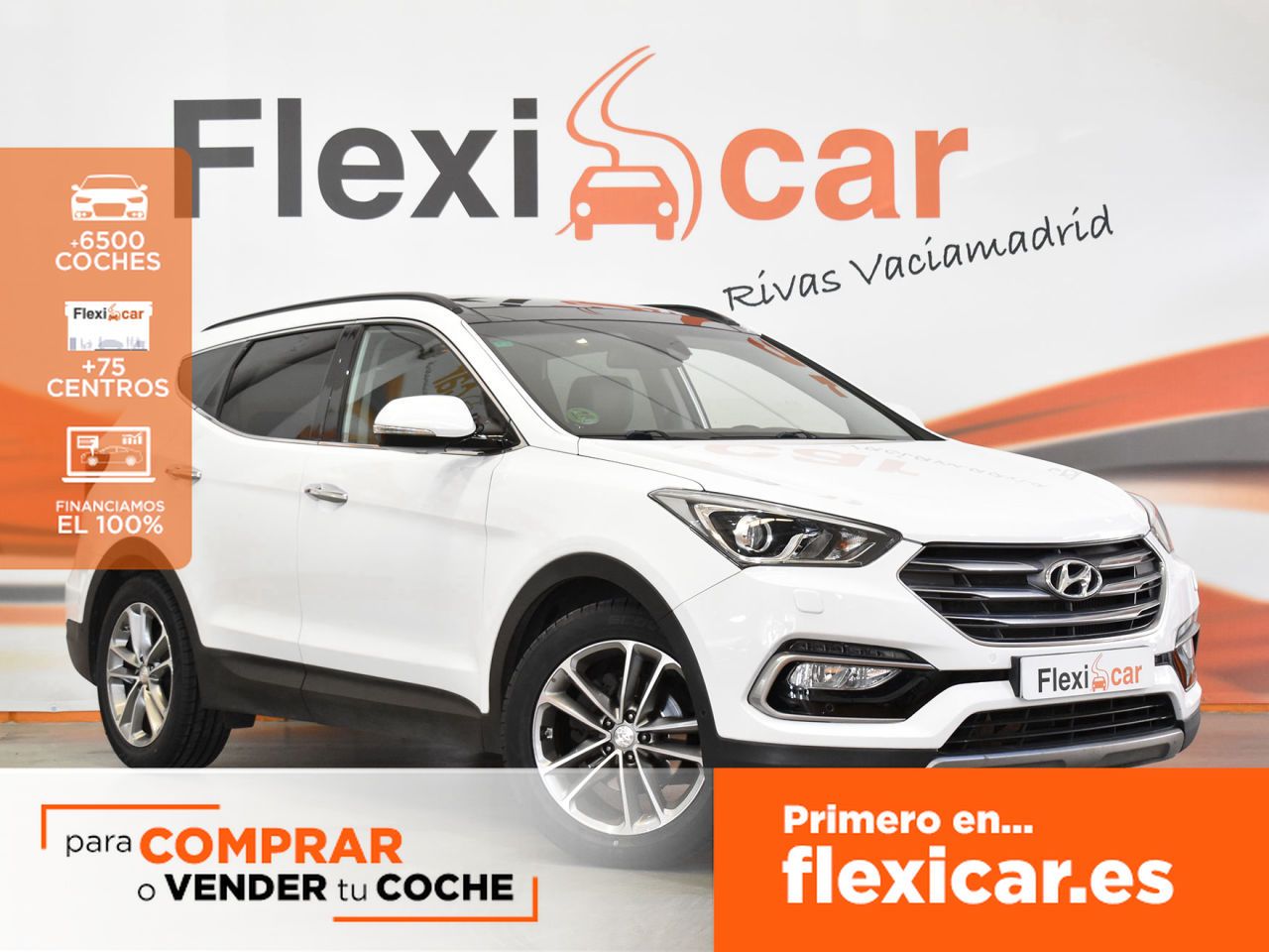 Hyundai Santa Fe ocasión segunda mano 2016 Diésel por 24.490€ en Huelva