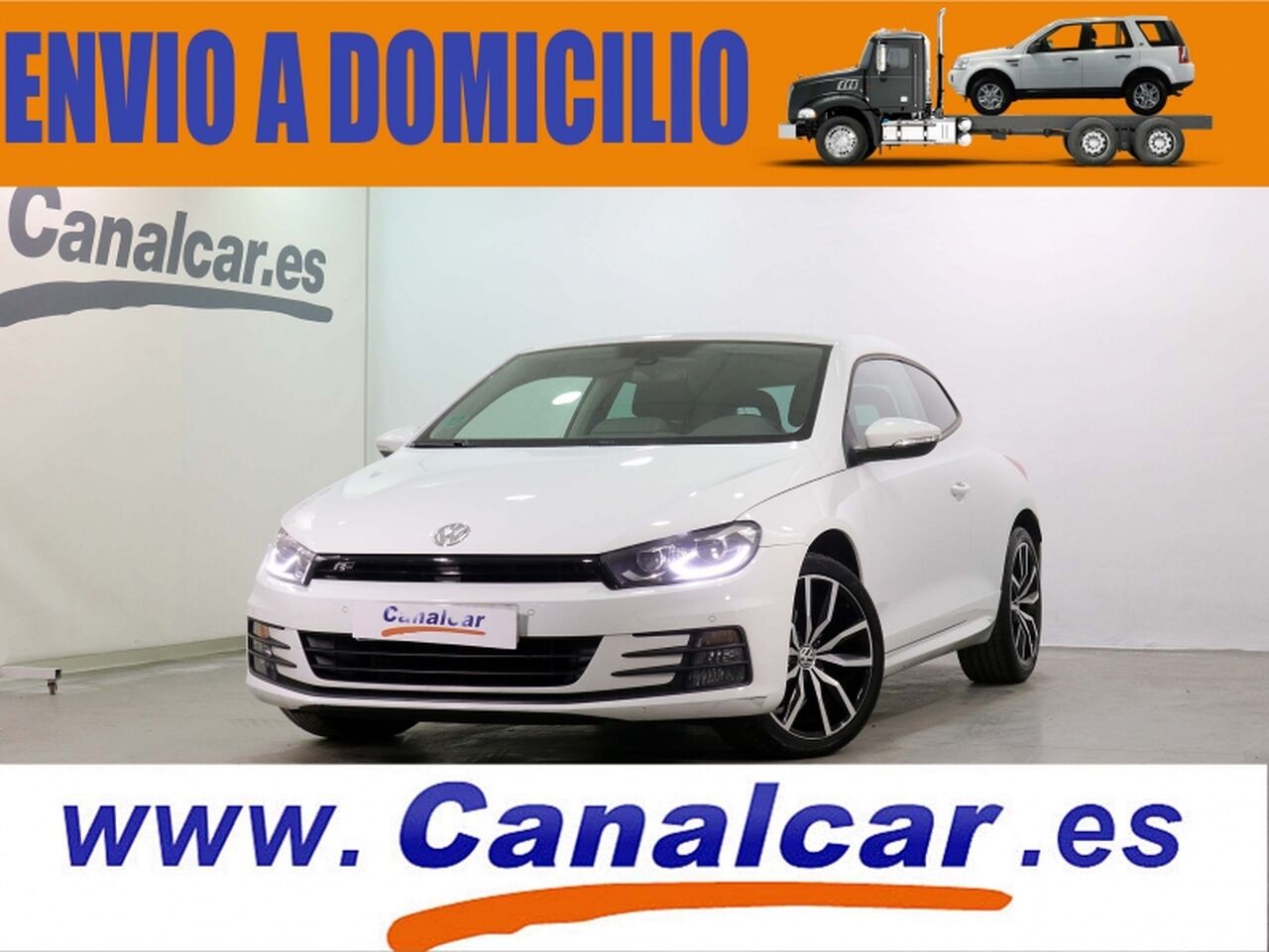Volkswagen Scirocco ocasión segunda mano 2017 Gasolina por 17.275€ en Madrid