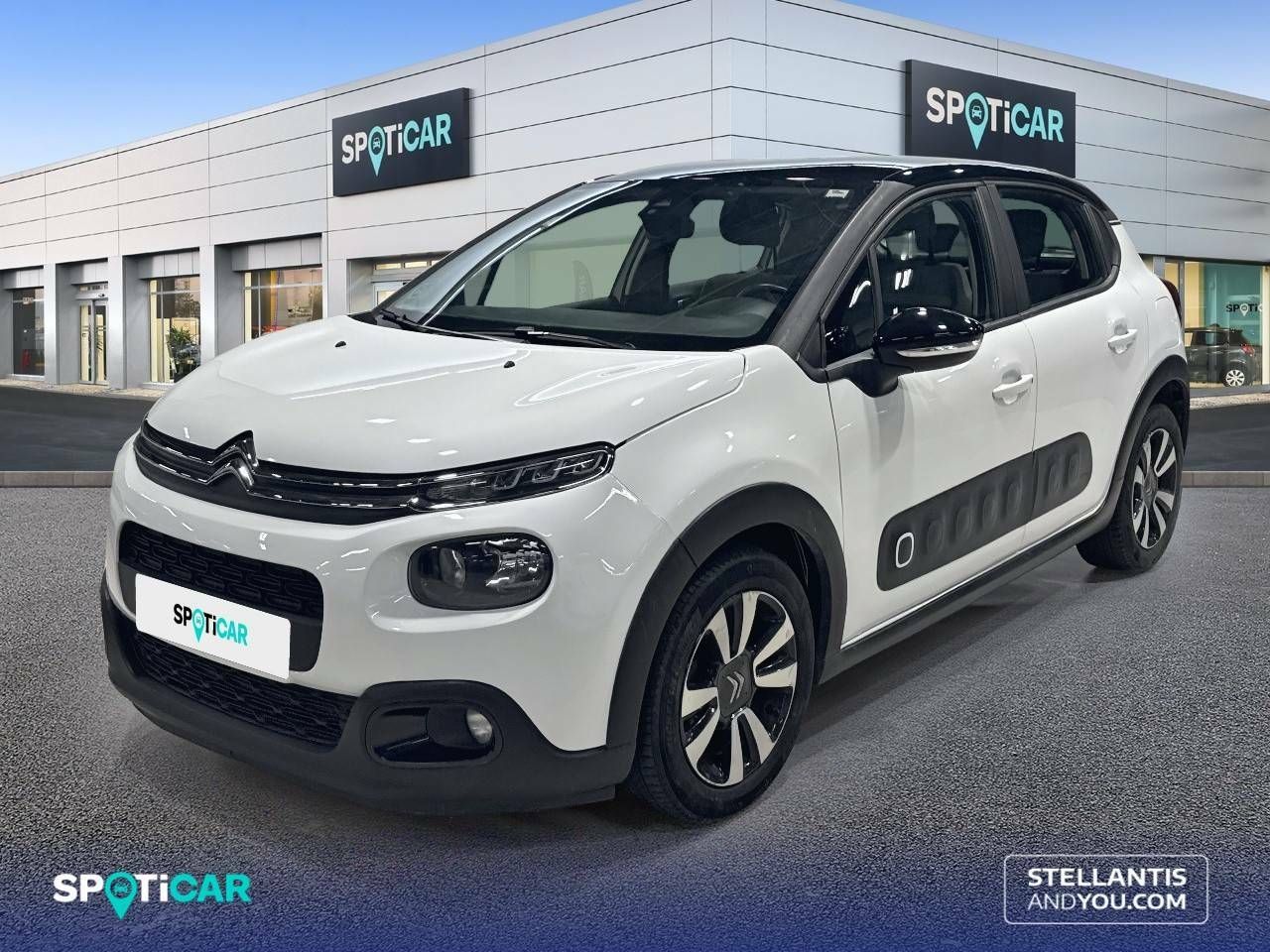Citroen berlingo blanco 5 puertas  de segunda mano - citroën c3 2017 /