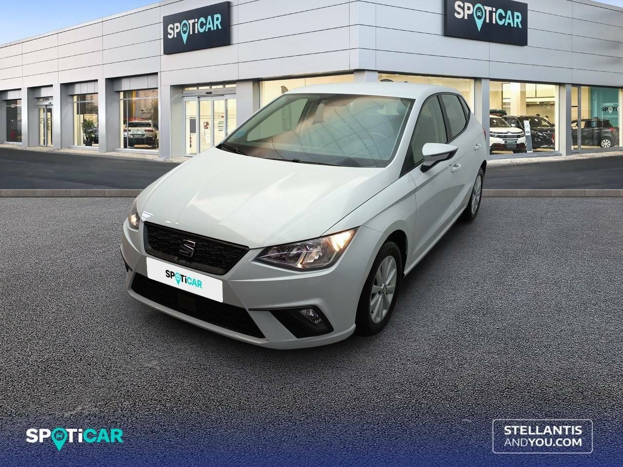 Ibiza 2021 blanco  de segunda mano - seat ibiza 2021 /