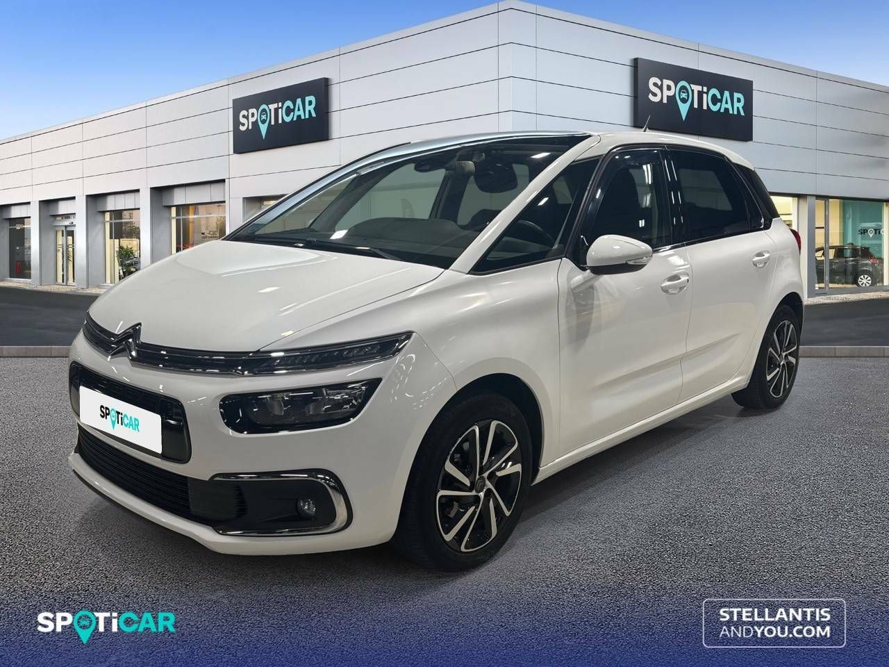 Citroen berlingo blanco 5 puertas  de segunda mano - citroën c4 spacetourer 2018 /