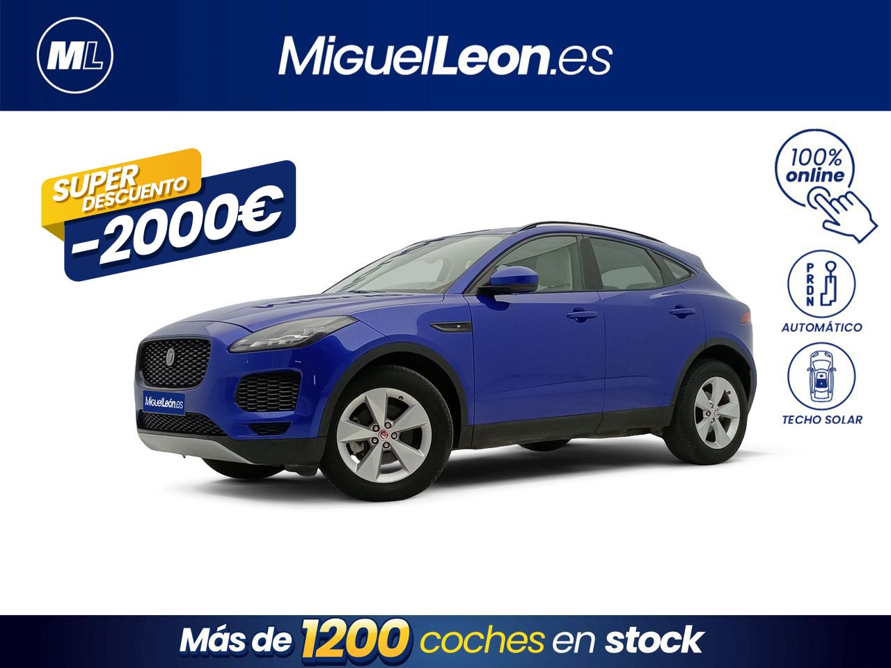 Jaguar epace 8 marchas  de segunda mano - jaguar e-pace 2019 /