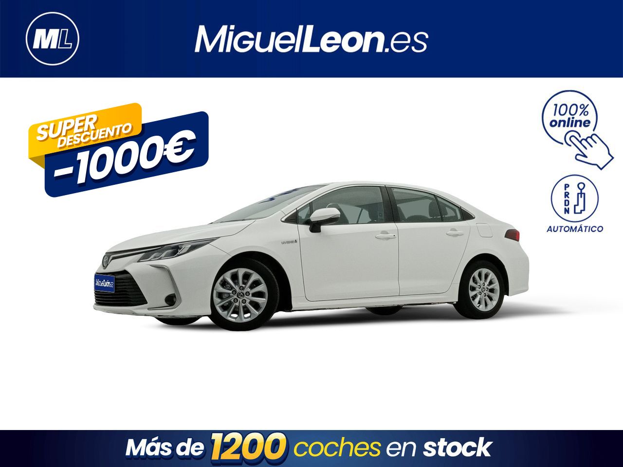 Impresionante edificio  de segunda mano - toyota corolla 2019 /