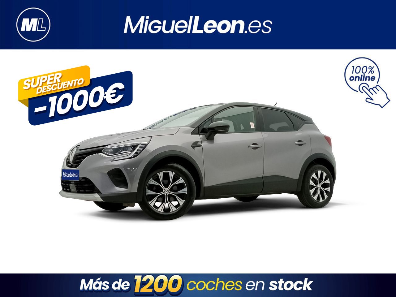Renault captur bifuel  de segunda mano - renault captur 2023 /