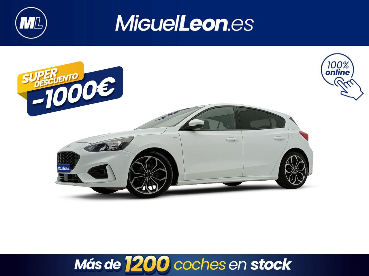 Ford focus 2024 motor hibrido  de segunda mano - ford focus 2022 /