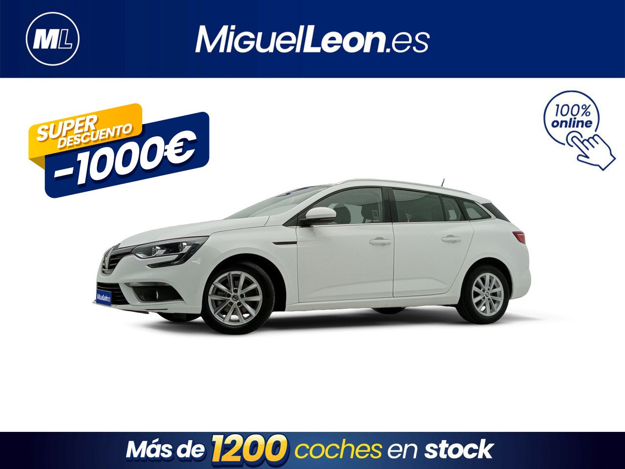 Gran nave  de segunda mano - renault megane 2019 /