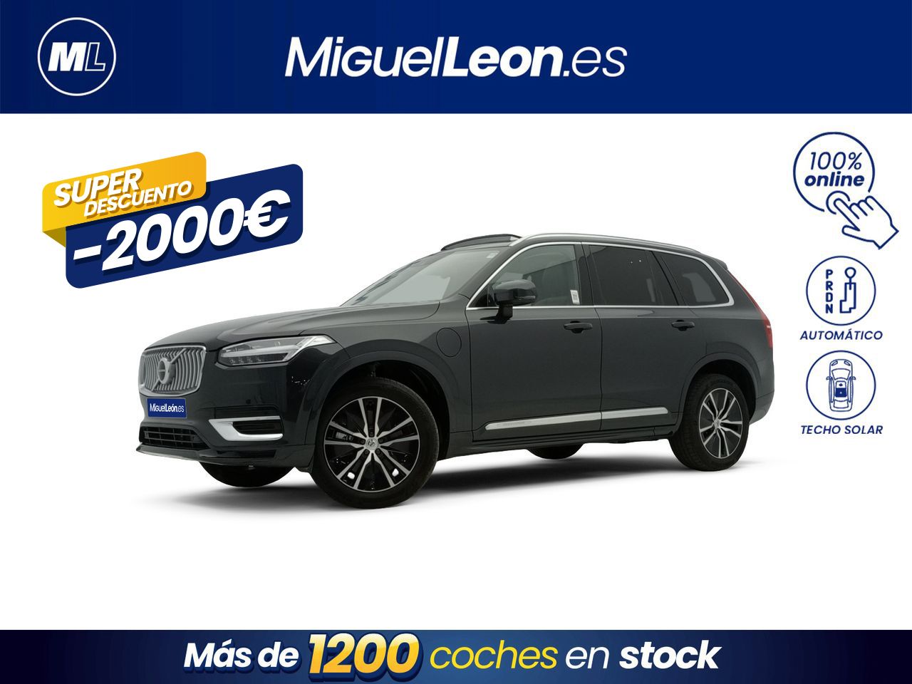 Volvo xc90 2020 8 marchas  de segunda mano - volvo xc90 2020 /