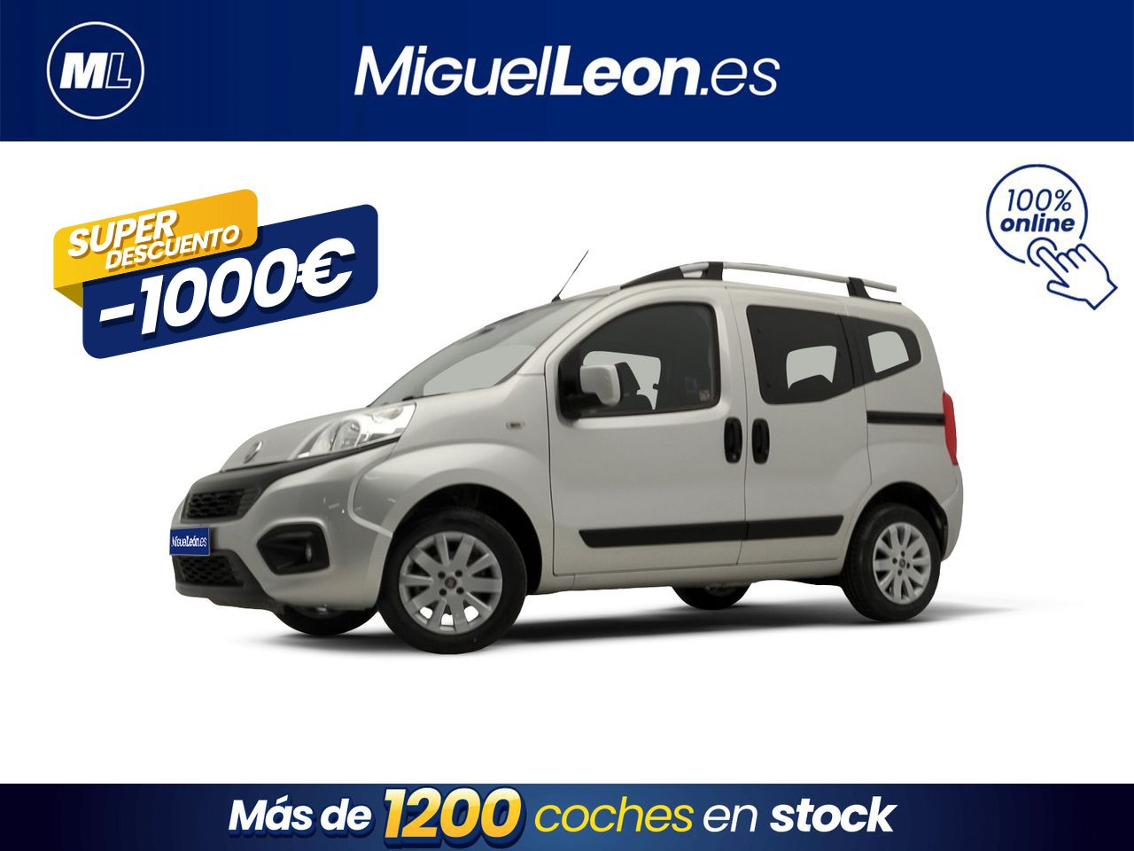Gran nave  de segunda mano - fiat qubo 2019 /