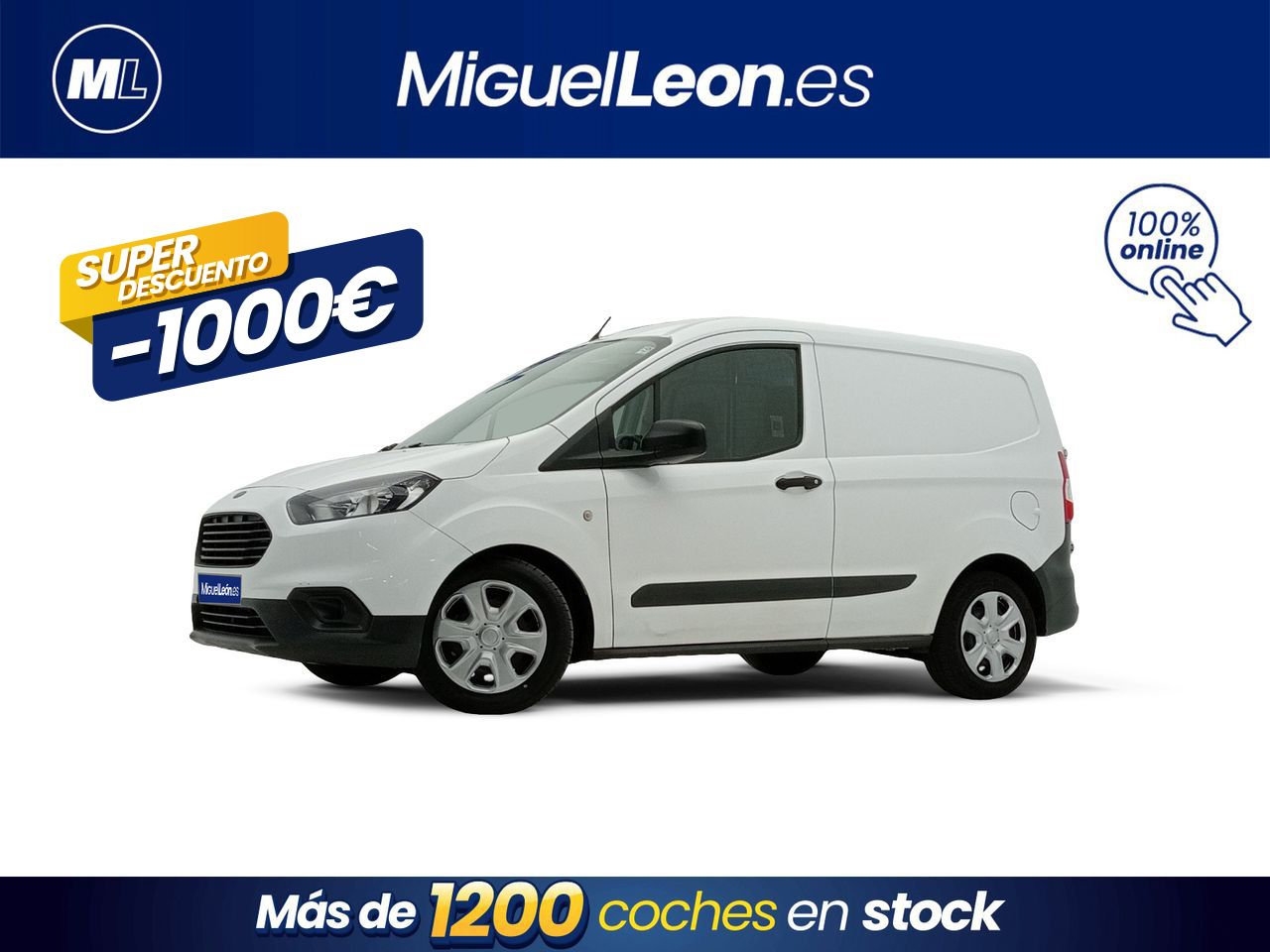 Gran nave  de segunda mano - ford transit courier 2021 /