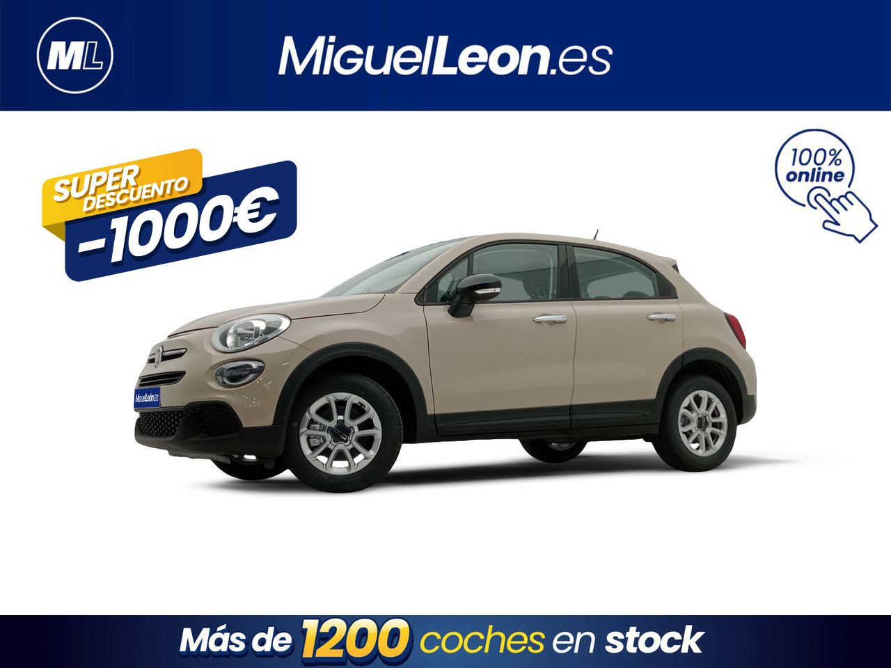 Gran nave  de segunda mano - fiat 500x 2019 /