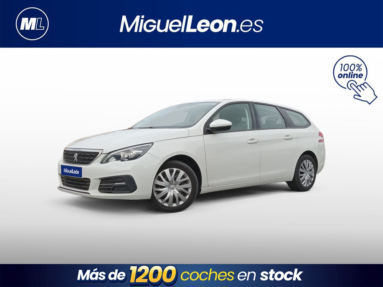 Peugeot 308 2020 diesel blanco  de segunda mano - peugeot 308 2018 /