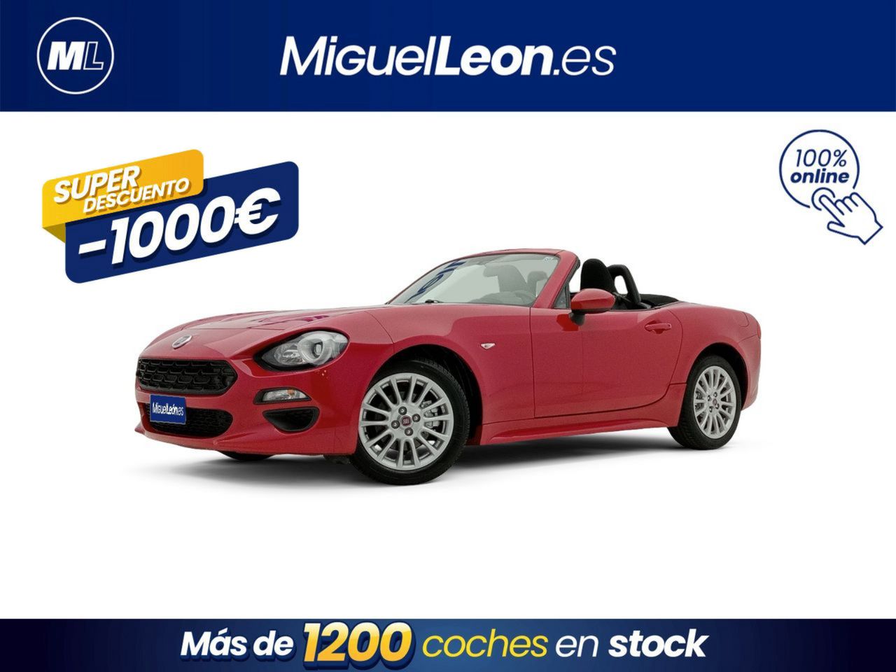 Skoda scala rojo 2019  de segunda mano - fiat 124 spider 2019 /