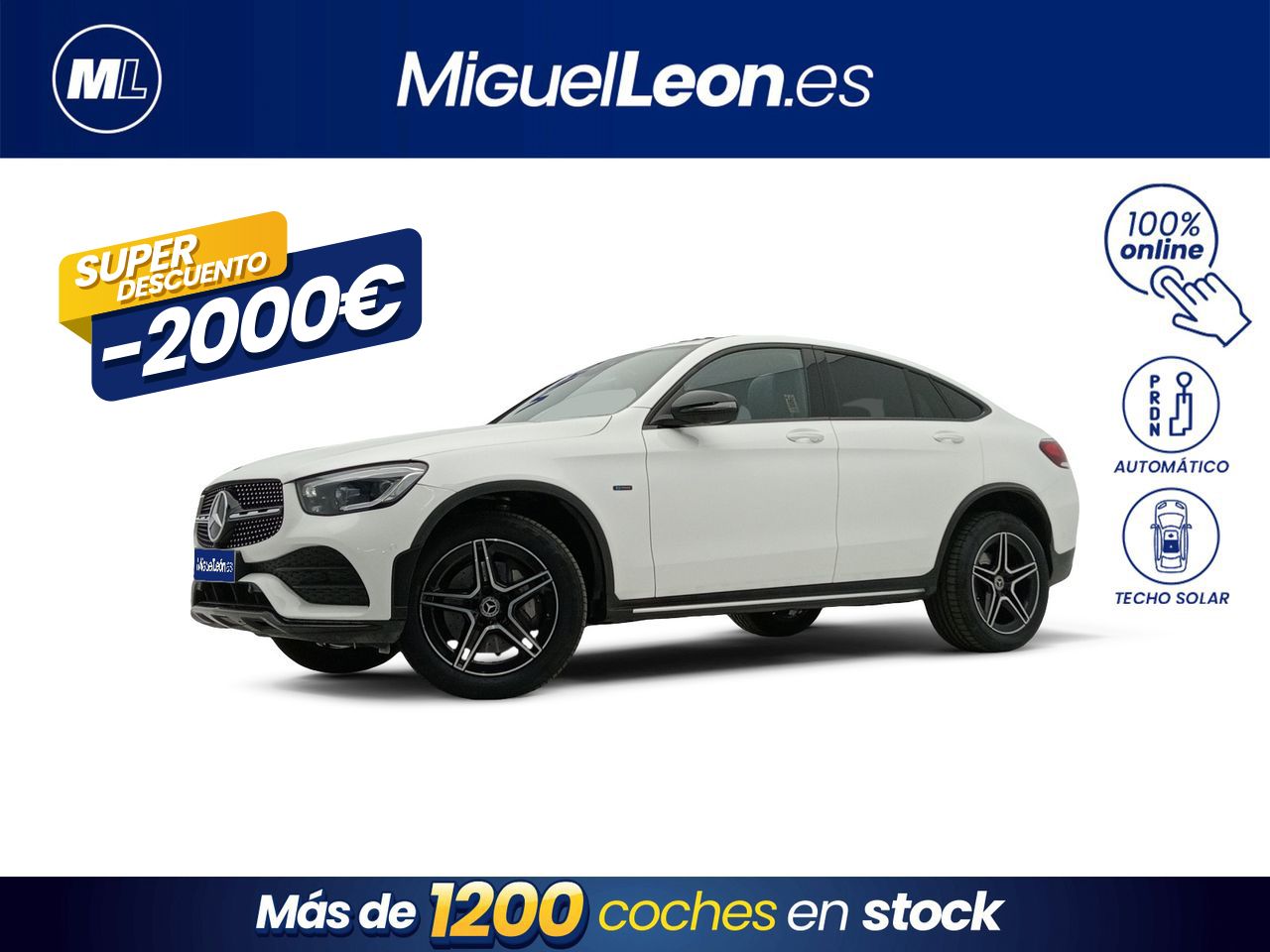 Mercedes 280 sl roadster  de segunda mano - mercedes glc 2021 /