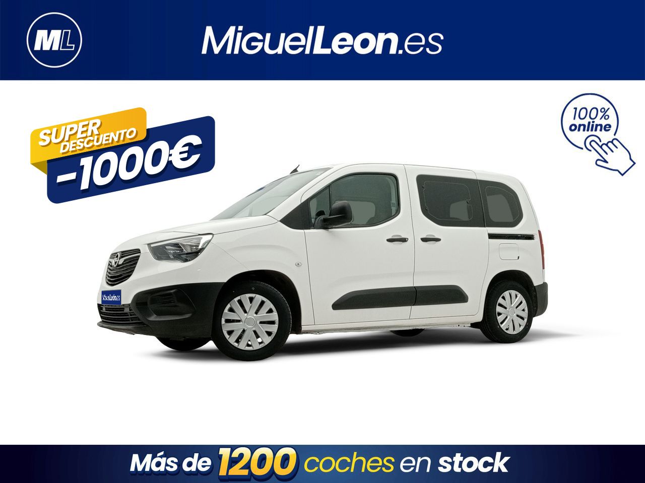 Opel combo life 2019  de segunda mano - opel combo 2019 /