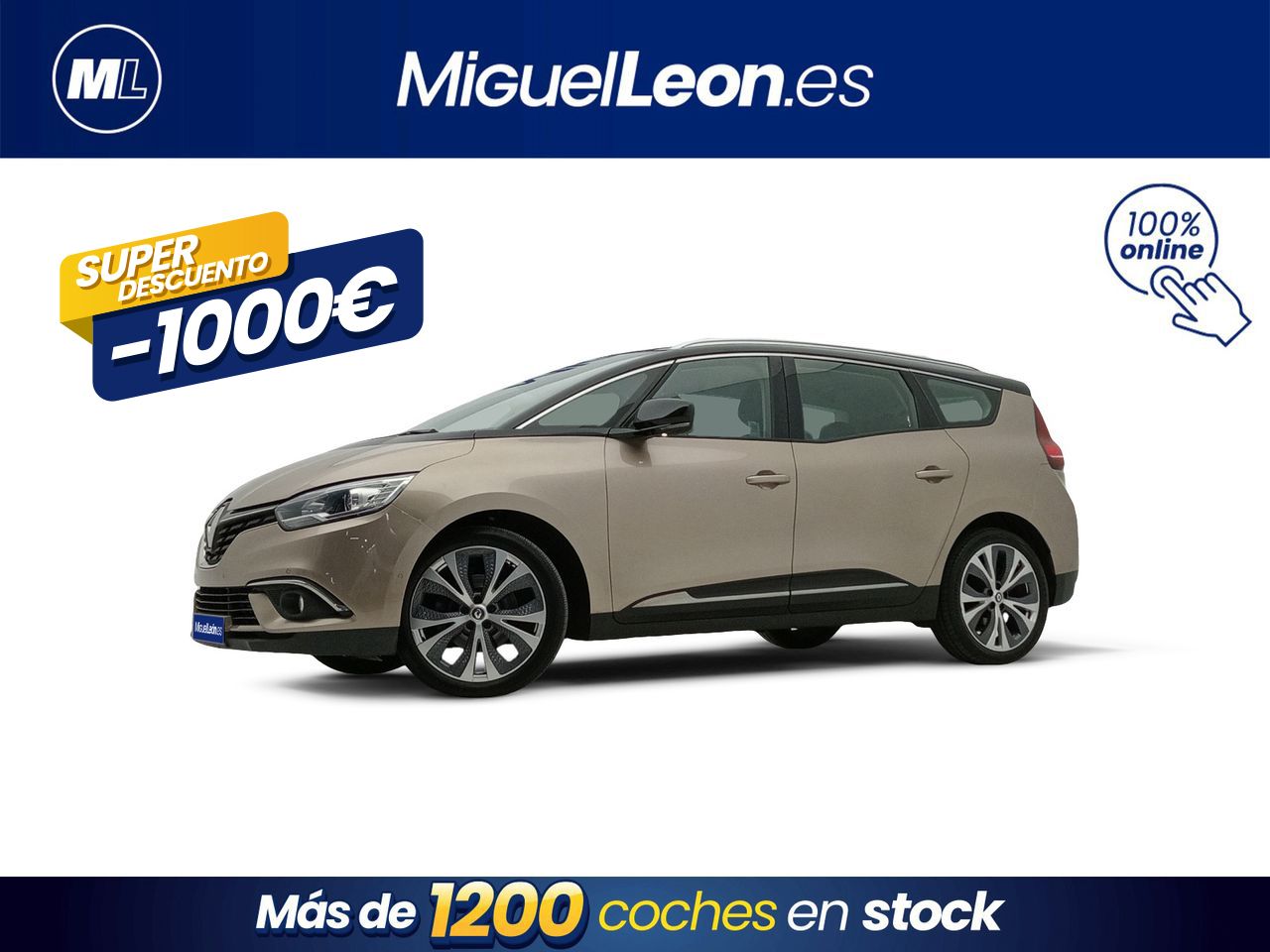 Furgon renault master  de segunda mano - renault grand scénic 2017 /