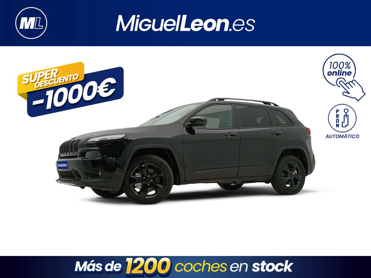 Peugeot 108 2016 negro  de segunda mano - jeep cherokee 2018 /