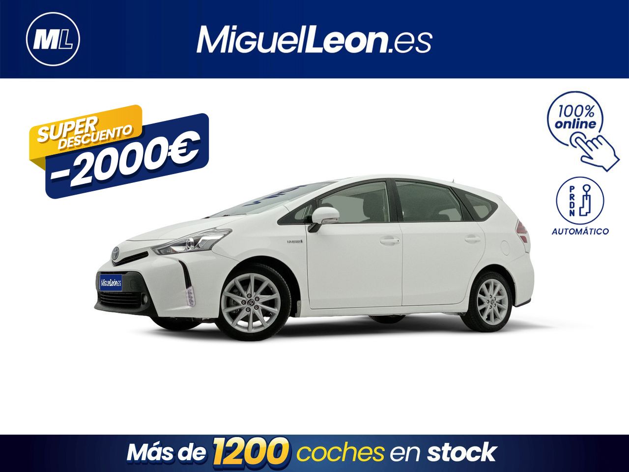 Toyota yaris 2019  de segunda mano - toyota prius+ 2019 /