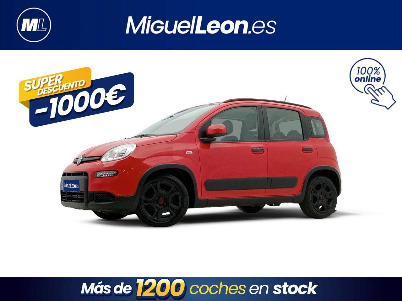 Fiat 500 2018 69cv  de segunda mano - fiat panda 2022 /
