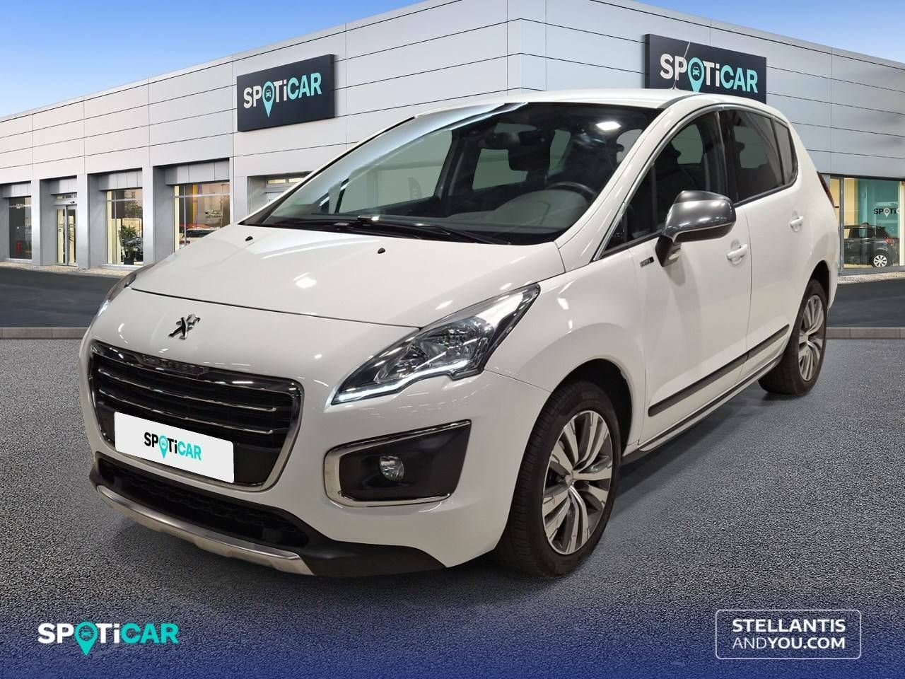 Plaza de aparcamiento en martinez corrochano  de segunda mano - peugeot 3008 2016 /