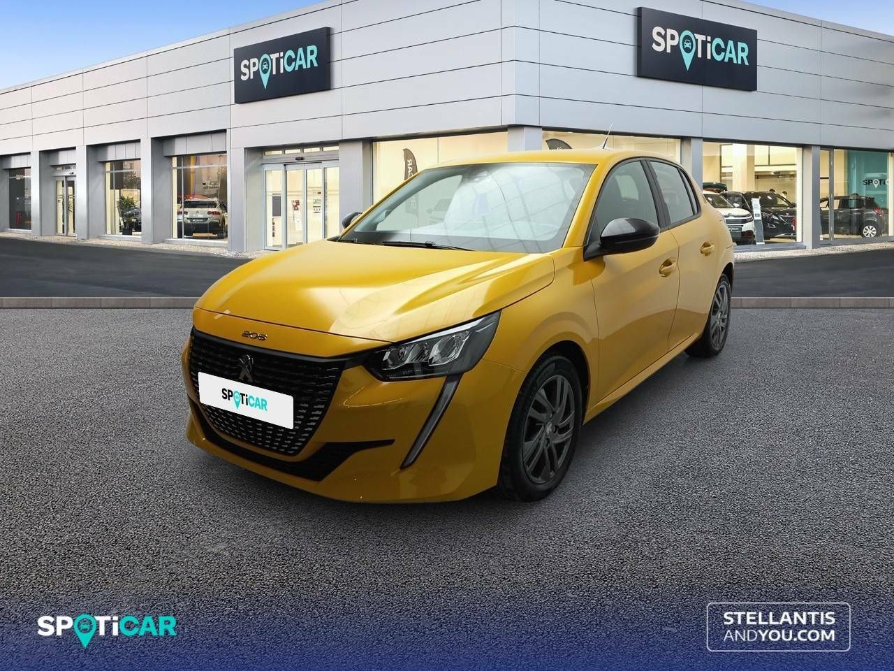 Plaza de aparcamiento en martinez corrochano  de segunda mano - peugeot 208 2022 /