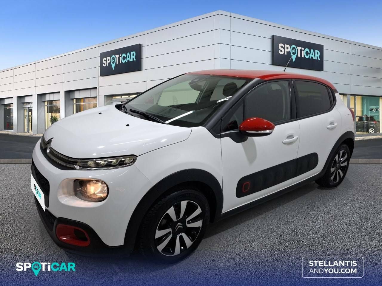 Citroen berlingo blanco 5 puertas  de segunda mano - citroën c3 2018 /