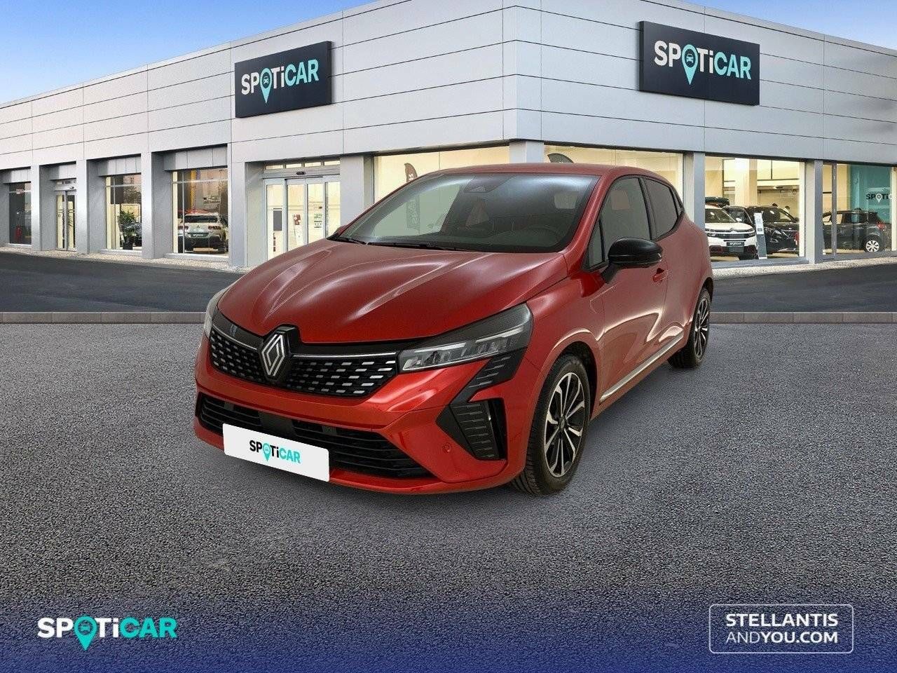 Renault clio rojo deseo  de segunda mano - renault clio 2024 /