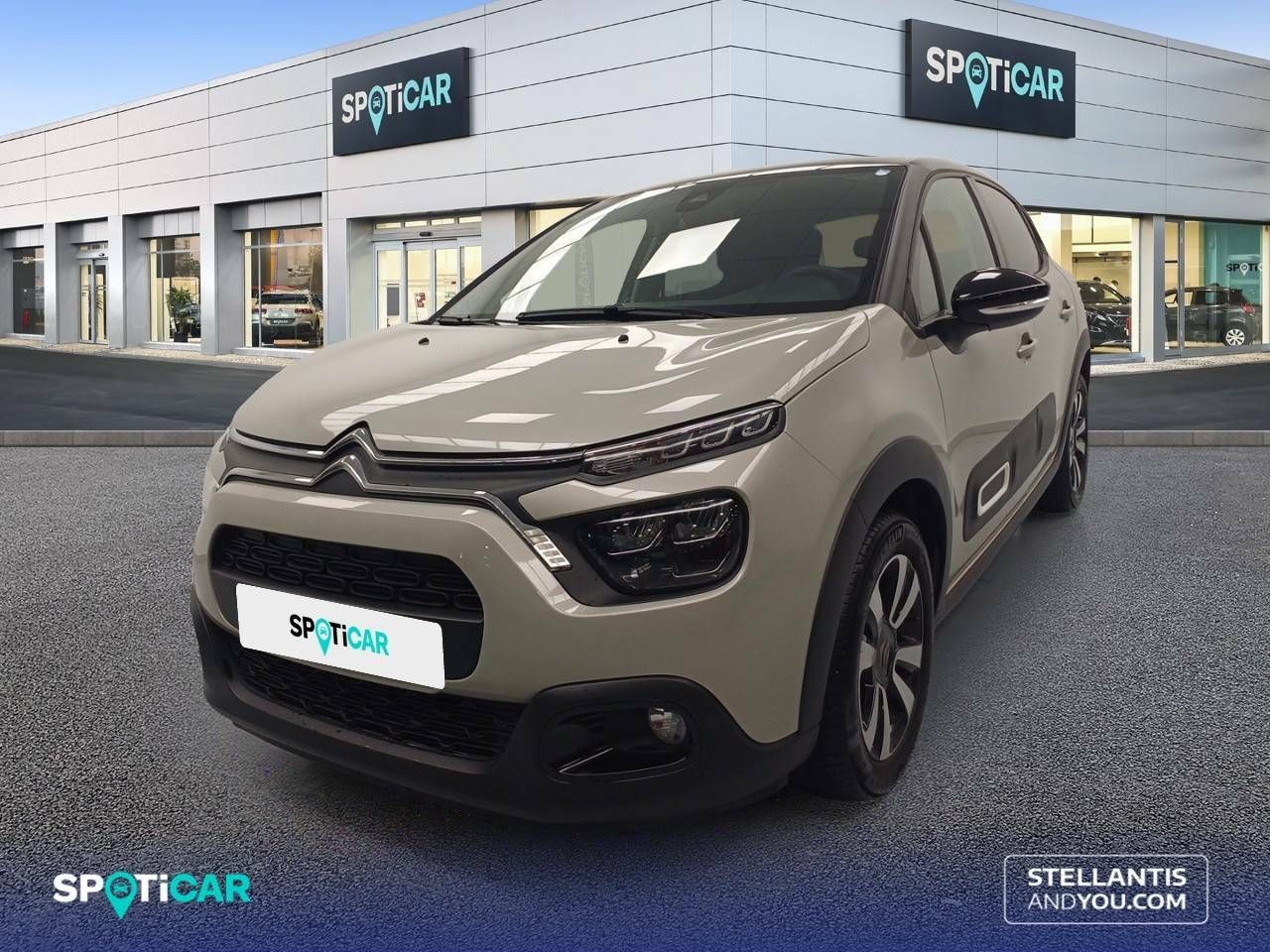 Cooper 2019 beige 5 puertas  de segunda mano - citroën c3 2023 /