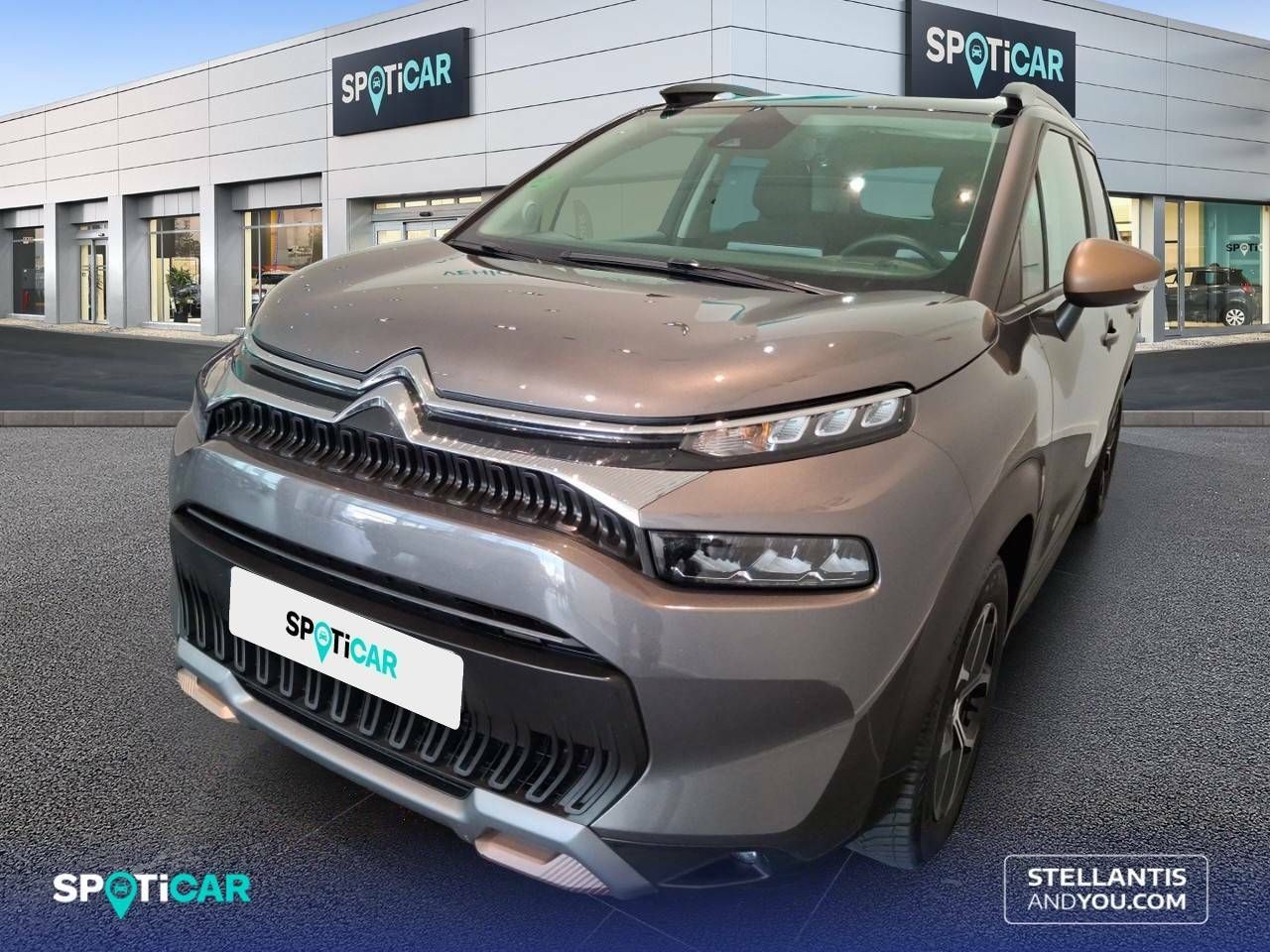 Citroen c3 aircross con volante de cuero  de segunda mano - citroën c3 aircross 2022 /