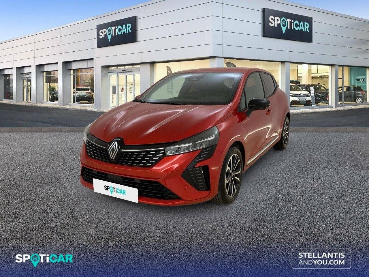 Renault clio rojo deseo  de segunda mano - renault clio 2024 /