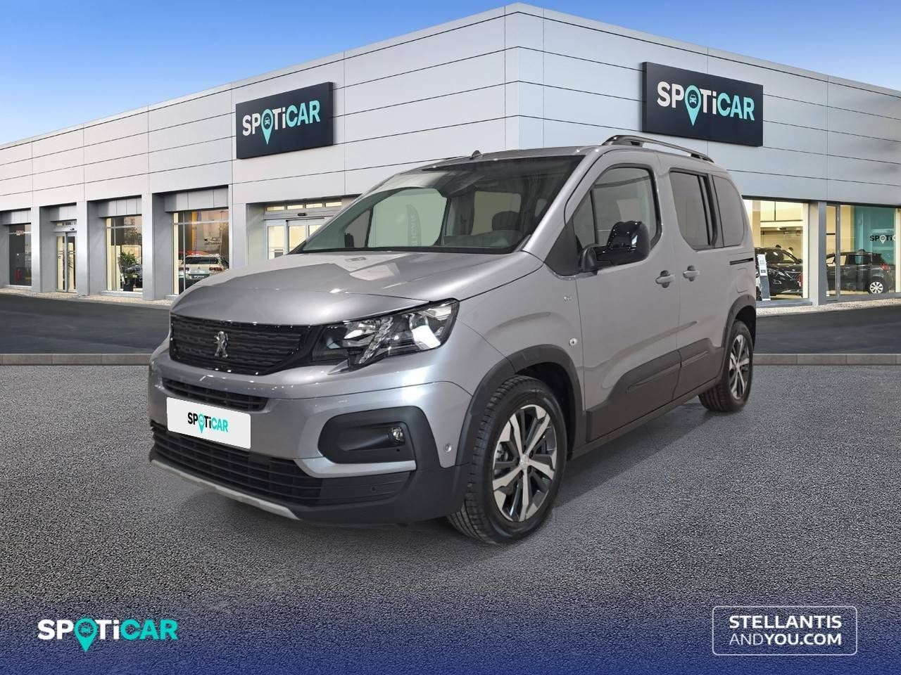 Peugeot 2008 5 plazas 2023  de segunda mano - peugeot rifter 2023 /