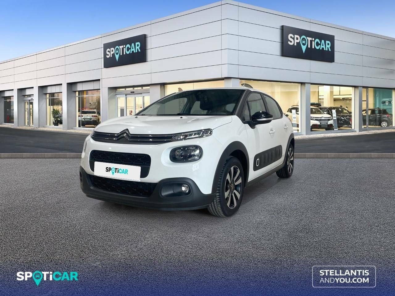 Citroen berlingo blanco 5 puertas  de segunda mano - citroën c3 2018 /