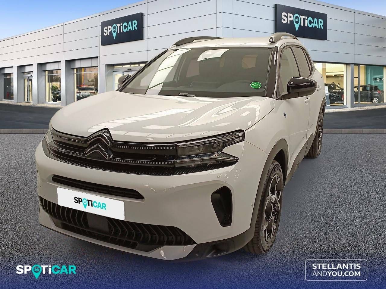 Citroen c5 aircross blanco 180cv  de segunda mano - citroën c5 aircross 2024 /